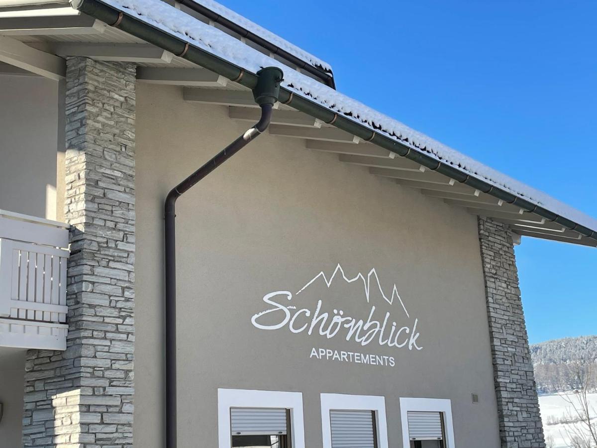 Ferienwohnung Haus Schönblick Sankt Lorenzen Exterior foto